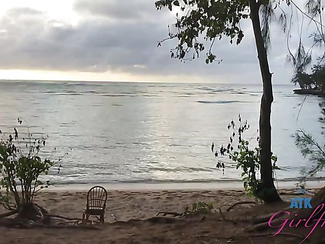 Blonde teen POV in Hawaii featuring Elsa Jean