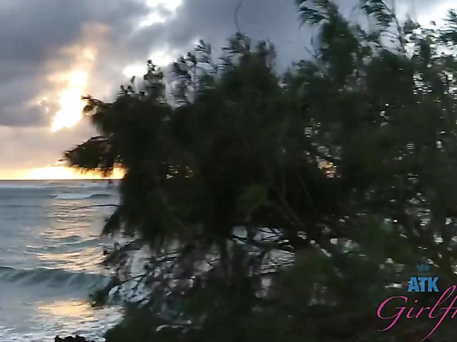 Blonde teen POV in Hawaii featuring Elsa Jean