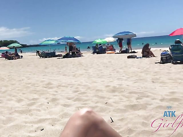 Blonde teen POV in Hawaii featuring Elsa Jean
