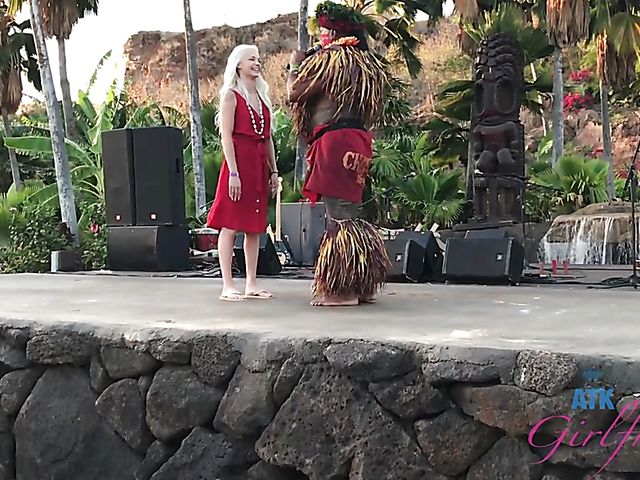 Blonde teen POV in Hawaii featuring Elsa Jean