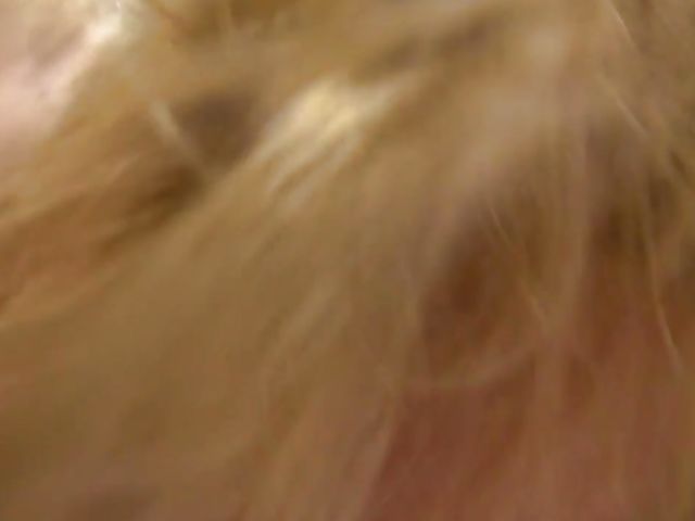 Shaved teen with long pussy lips shows her creampie