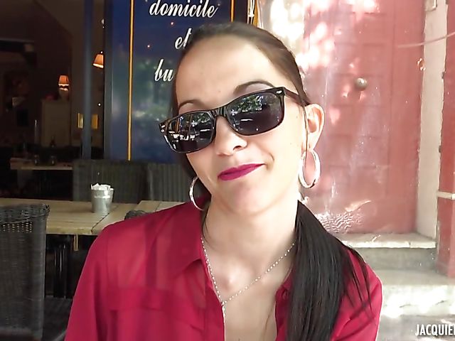 French stockings sex with 20-year-old student Marion