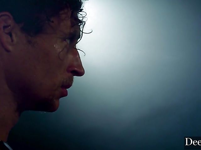 Katrina Jade anal in the dark with a man of fire