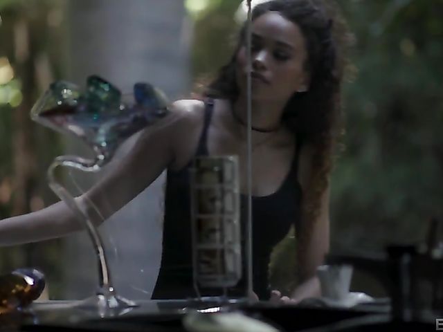 Cecilia Lion - Ebony girl white guy love and passion