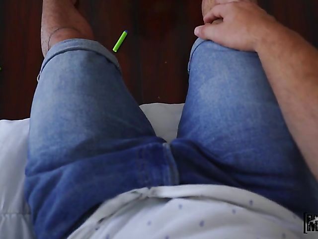 POV action with petite brunette teen Aubree Valentine