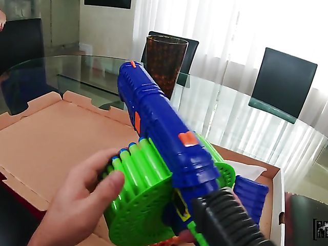 POV action with petite brunette teen Aubree Valentine