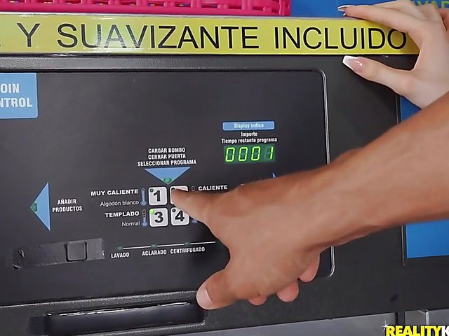 Unforgettable laundry with curvy blonde with big perky boobs Marica Chanelle