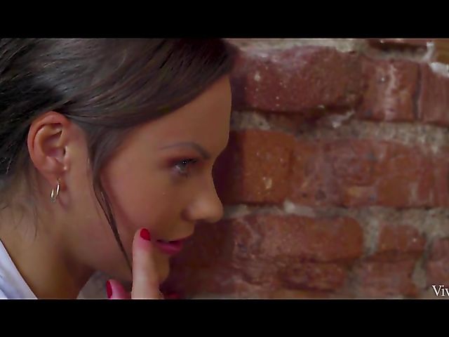 Cindy Shine and Tina Kay massage lesbian session with a dildo