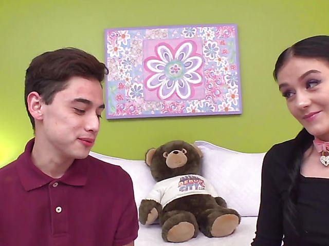 Rosalyn Sphinx - Teen anal debut hardcore style