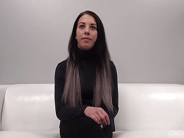 Czech POV audition with 27-year-old Drahomira