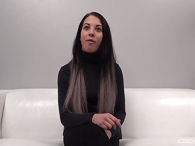 Czech POV audition with 27-year-old Drahomira