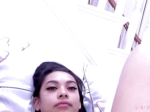 POV close up fuck with black-eyed hottie Ivy Iris