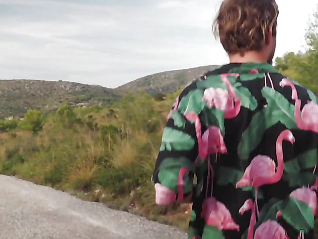 Risky outdoor sex with hot looking jogger Honour May