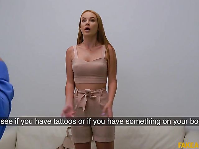 Fake casting and real fuck with beautiful Kaisa Nord