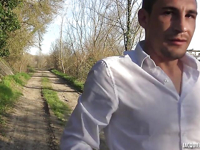 French mature public threesome and bedroom anal with Aline and  Sandy