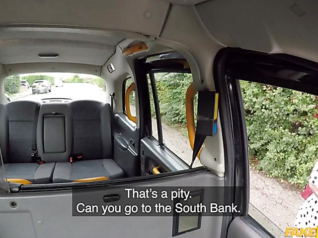 Fake taxi brunette Alysa Gap gets dirty in the backseat