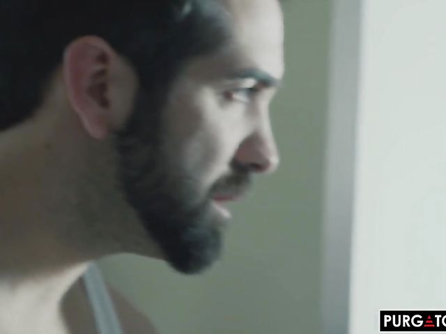 Lilly Hall - Pussy cum shot in bed with the priest