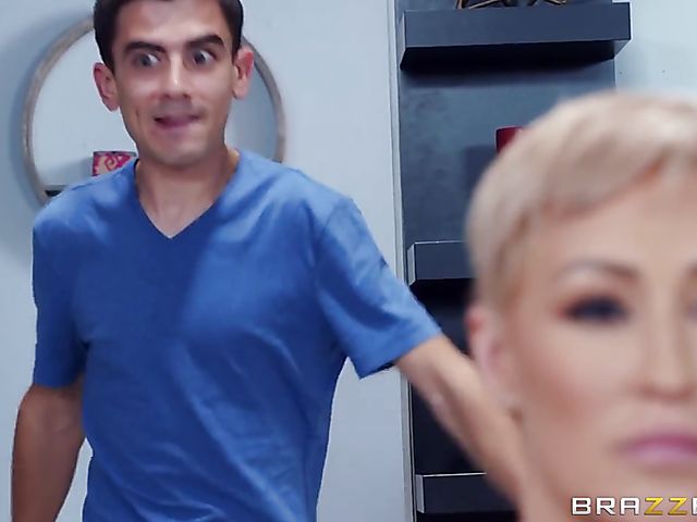 Jeni Angel & Ryan Keely - Horny young couple caught by mom