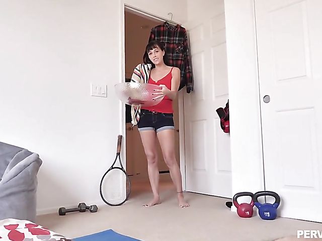 POV mom helps her black stepson and can't keep her hands off his cock