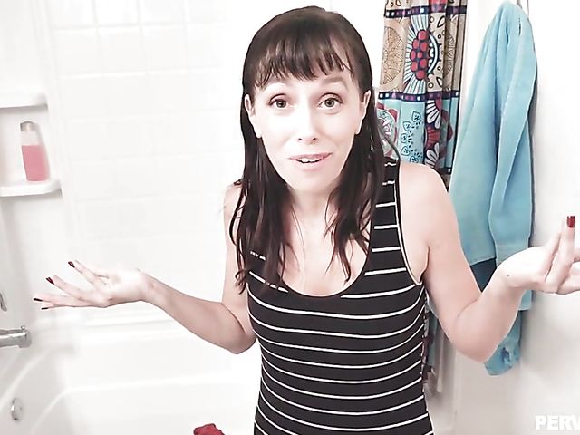 POV mom helps her black stepson and can't keep her hands off his cock