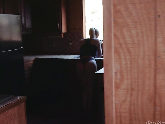 Charlotte Stokely and Aidra Fox lesbian camping in the wild