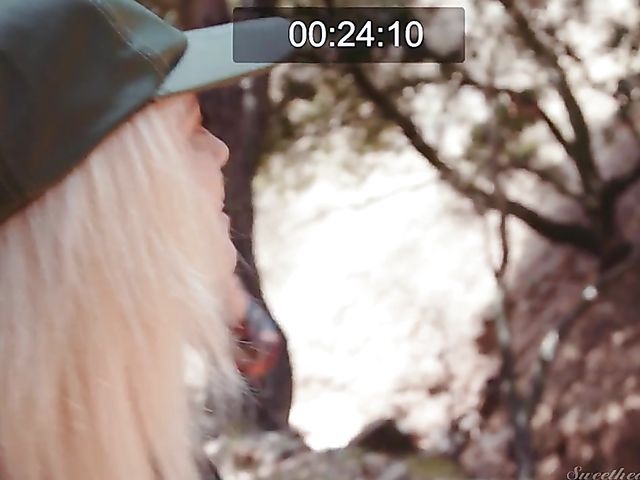 Charlotte Stokely and Aidra Fox lesbian camping in the wild