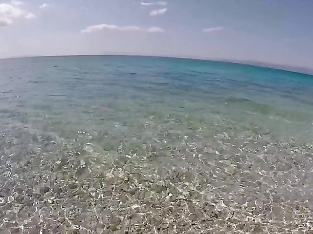 Lesbian beach babes Inna Innaki and Kitana Lure get all wet