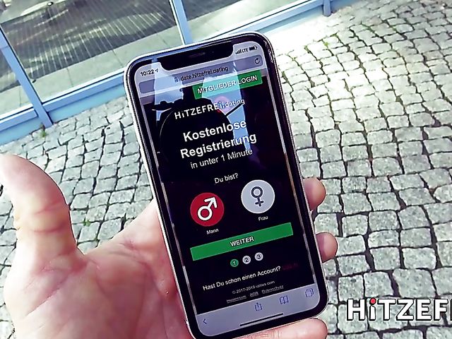 German MILF Sophie Logan flashes her tits and slit in the street before she gets fucked