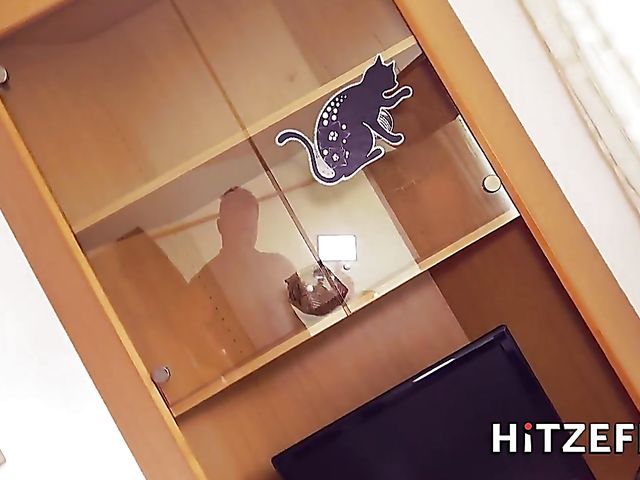 German MILF Sophie Logan flashes her tits and slit in the street before she gets fucked