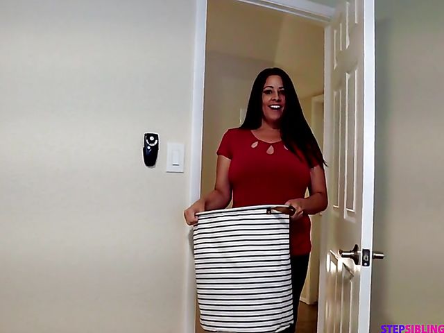 Cute POV sister Kyler Quinn is her stepbrother's fuck toy