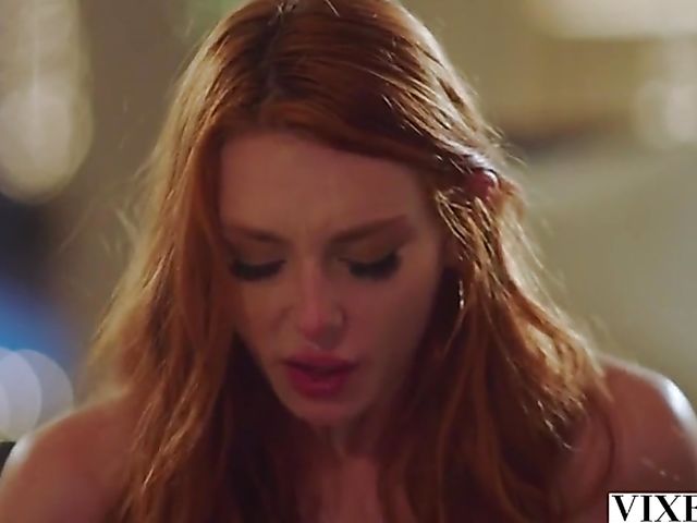 Sexy redhead Lacy Lennon and horny Mick Blue go at it