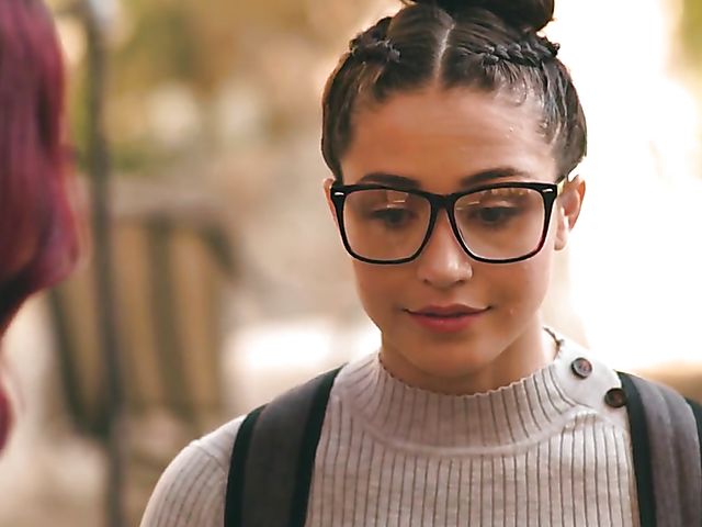 Amazing lesbian threesome in the bedroom with Aidra Fox, Sabina Rouge and Aria Lee