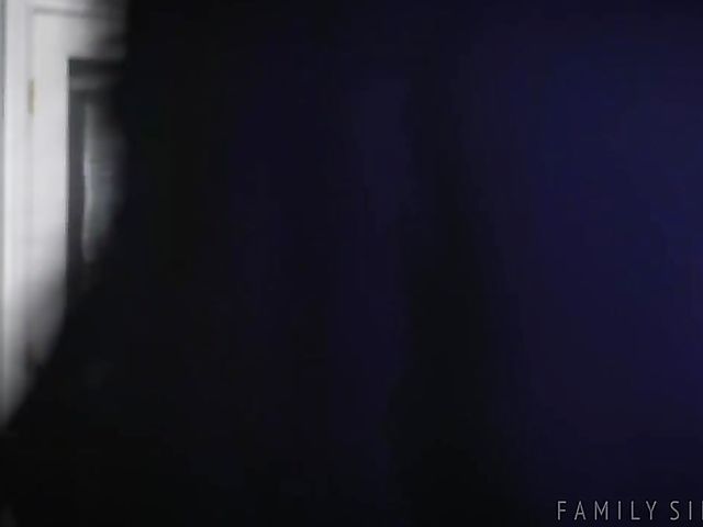 MILF stepmom Reagan Foxx seduces her lucky son in the kitchen