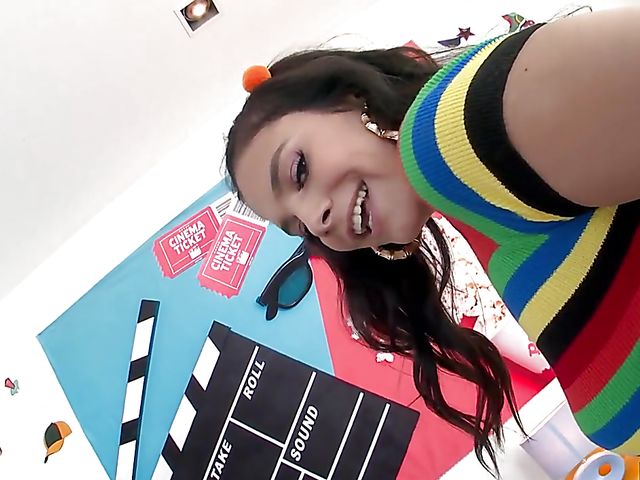 Violet Starr - Latin anal girl with a peachy ass