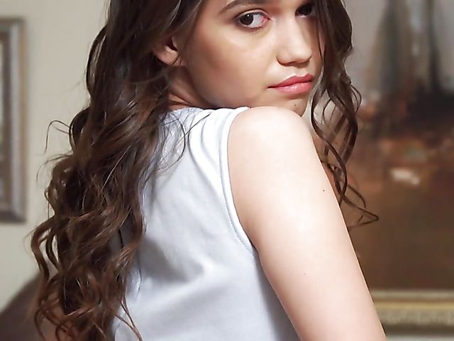 Tiny tits teen socks solo with Pinky Breeze