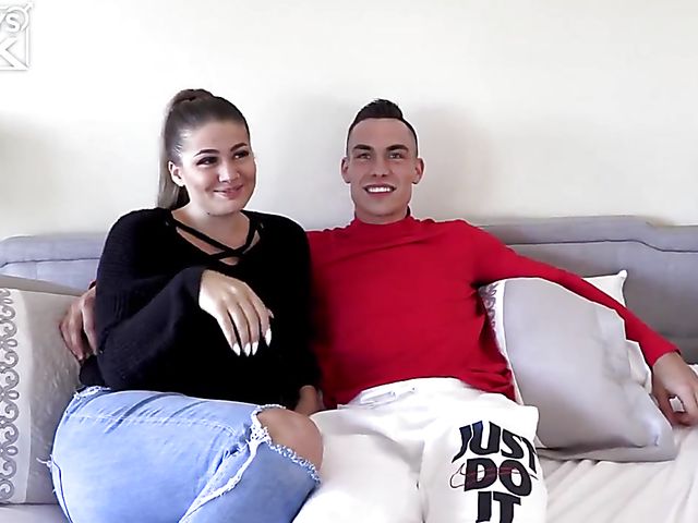 Travis Youth's curvy girlfriend Angelina Colon loves his fit body and hard dick