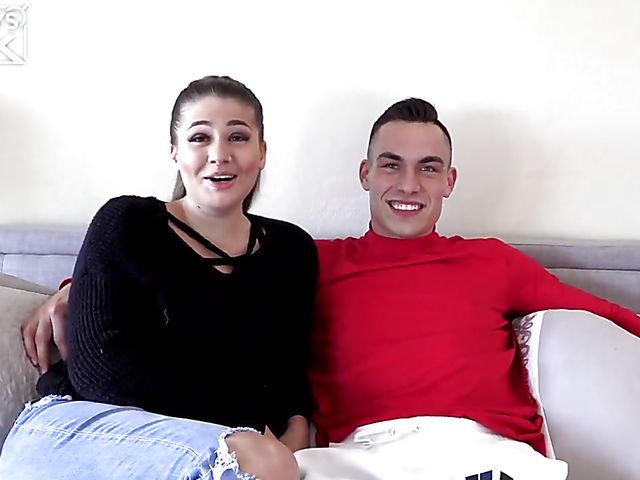 Travis Youth's curvy girlfriend Angelina Colon loves his fit body and hard dick