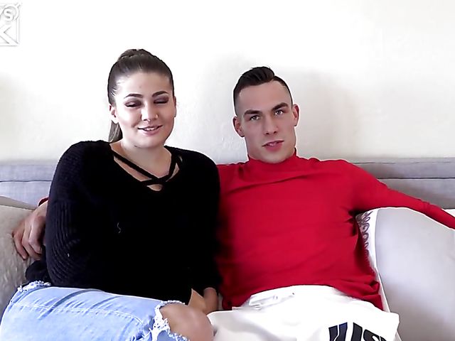 Travis Youth's curvy girlfriend Angelina Colon loves his fit body and hard dick