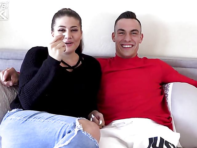 Travis Youth's curvy girlfriend Angelina Colon loves his fit body and hard dick