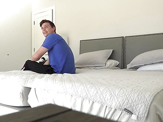 Adrian Monroe & Angelina Colon - Bi guy tied and anal toyed by his kinky girlfriend