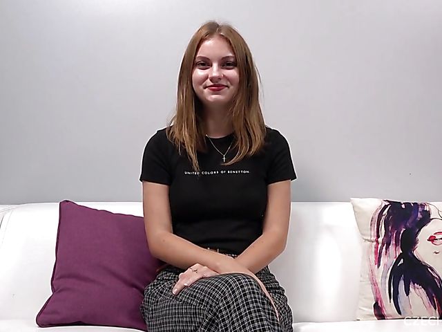 POV Czech casting with young new girl Nikol