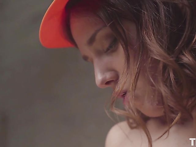 Oxana Chic - Uniform babe solo with self spanking and erotic fingering