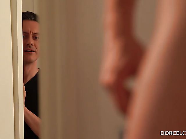 Stockings threesome with slim Tiffany Tatum