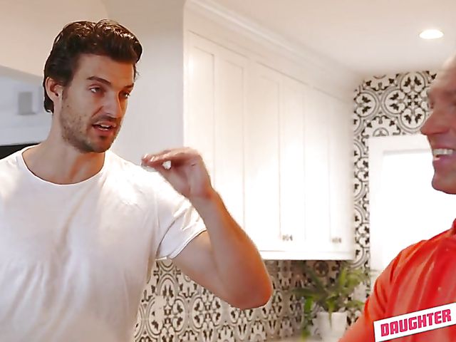 Father daughter sex with naughty girls Laney Grey and Natalie Knight