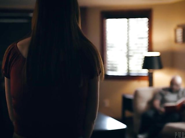 Knocked up teen Maya Kendrick gets banged by her boyfriends dad