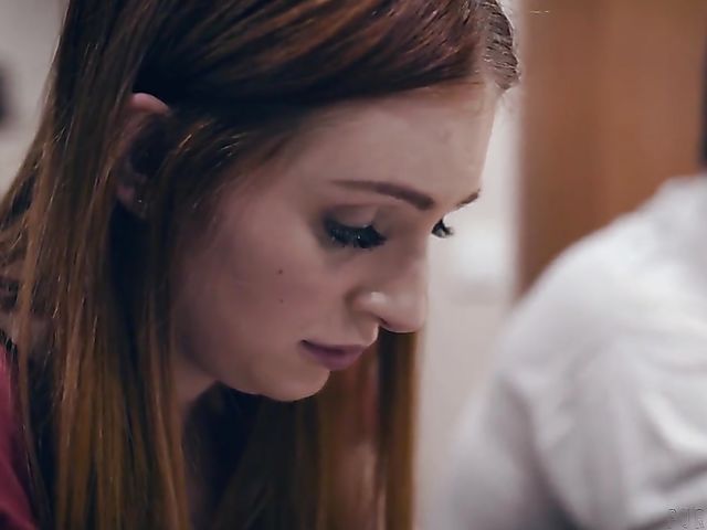 Knocked up teen Maya Kendrick gets banged by her boyfriends dad