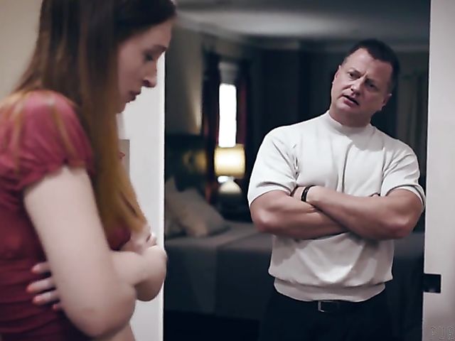 Knocked up teen Maya Kendrick gets banged by her boyfriends dad