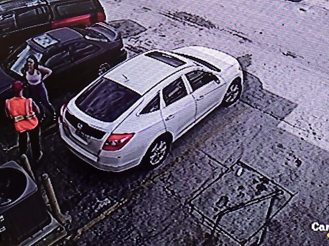 Desperate POV fucking in the garage with V Monroe to pay for car repairs