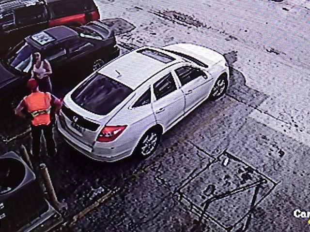 Desperate POV fucking in the garage with V Monroe to pay for car repairs