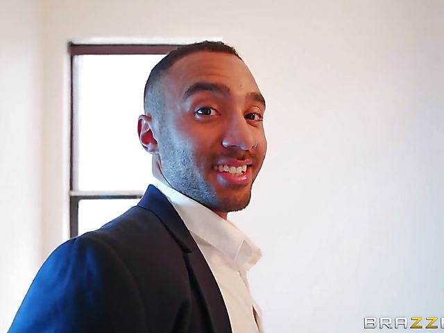 Busty interracial threesome with tattooed Karma RX